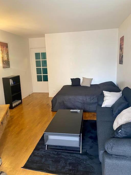Studio Cosy Avec Balcon Proche Paris Boulogne-Billancourt Luaran gambar