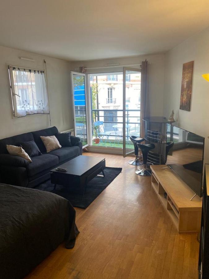 Studio Cosy Avec Balcon Proche Paris Boulogne-Billancourt Luaran gambar